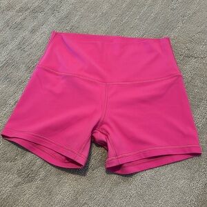 Lululemon align high rise shorts sonic pink